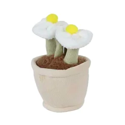 Take Me Home Knuffel Plant Pluche - Witte Pot Gele Bloemen