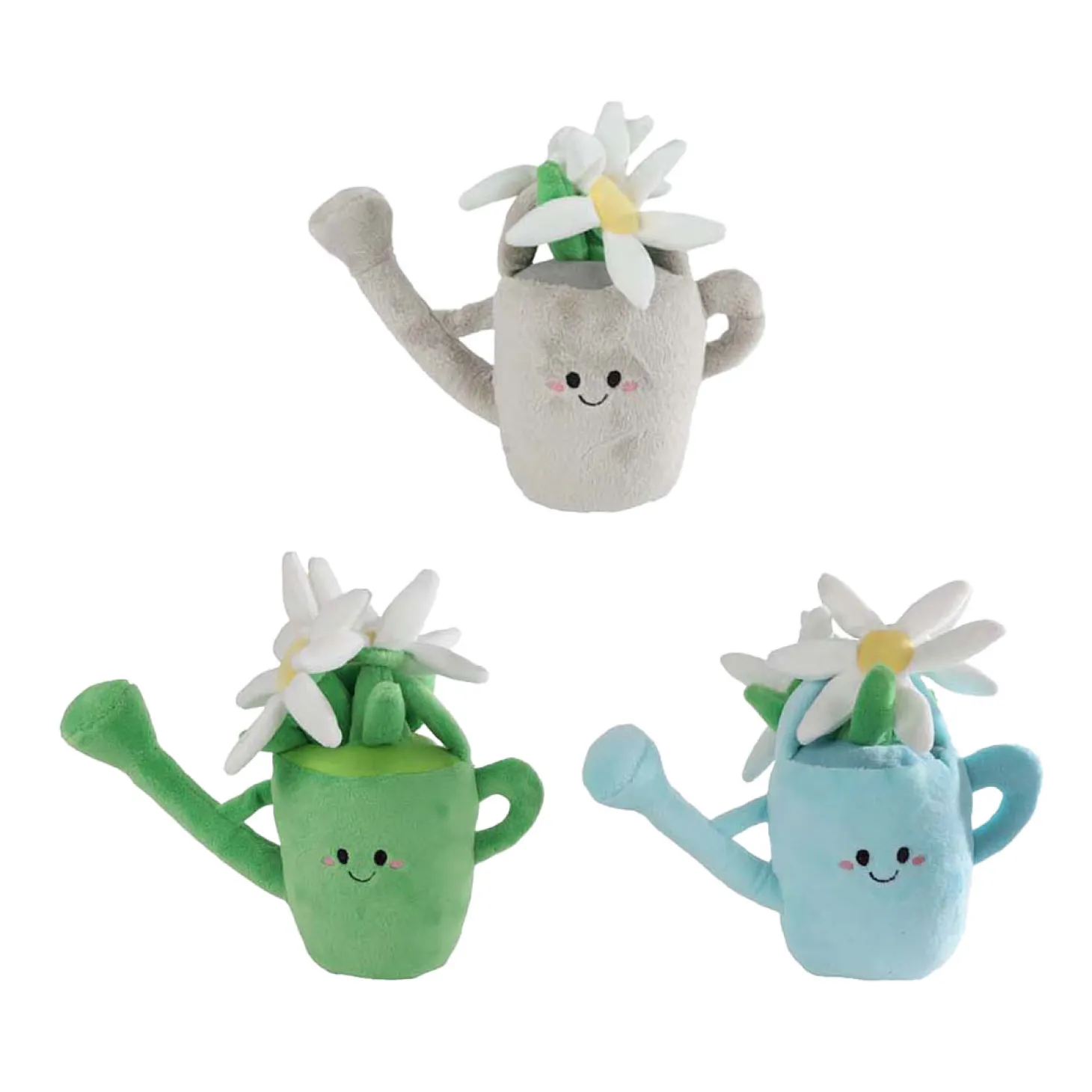 Take Me Home Knuffel Plant Pluche - Gieter met Bloemen, 20cm