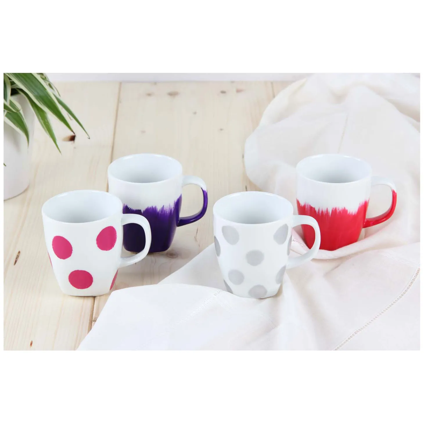 Talens Art Creat.Glas & Porselein Dekkend 4 X30ml Roze Zilver