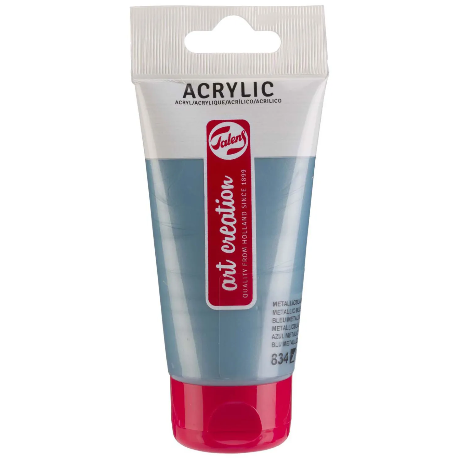 Talens Art Creation Acrylverf Tube 75ml metallicblauw 834