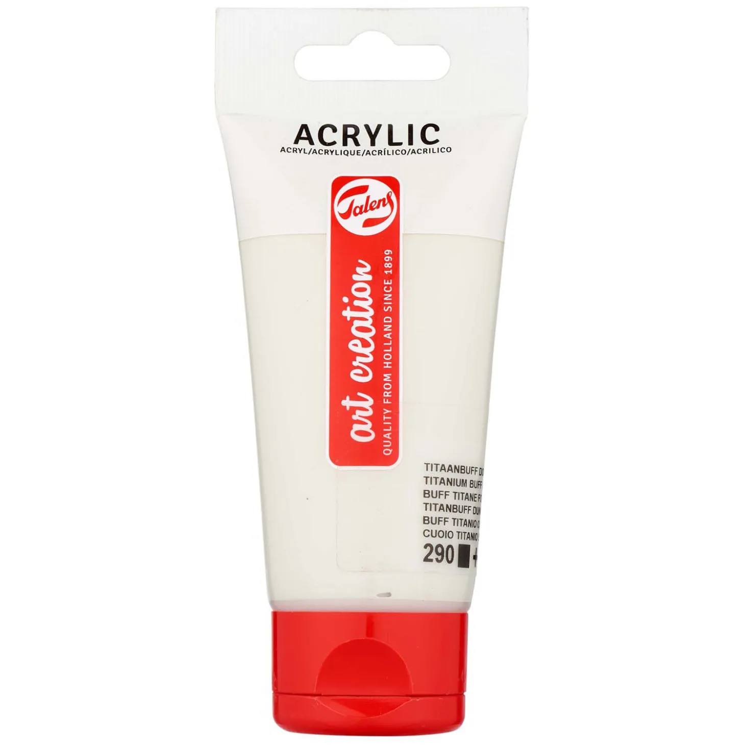 Talens Art Creation Acrylverf Tube 75ml Titaanbuff Donk 290