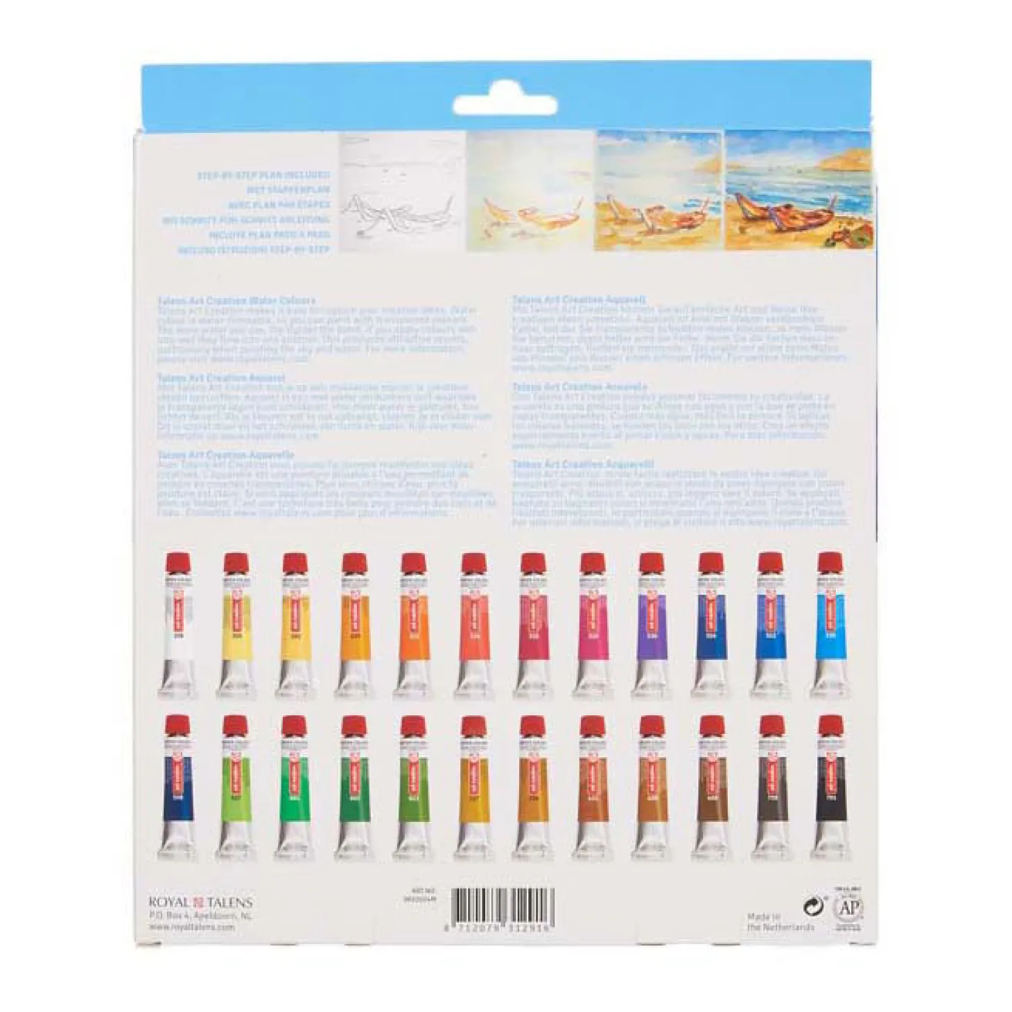 Talens Art Creation Aquarelverfset 24 X12ml