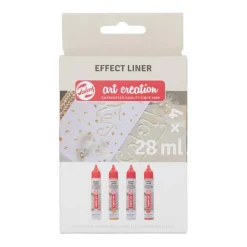 Talens Art Creation Effektliner Set 4x28ml Standaardparel