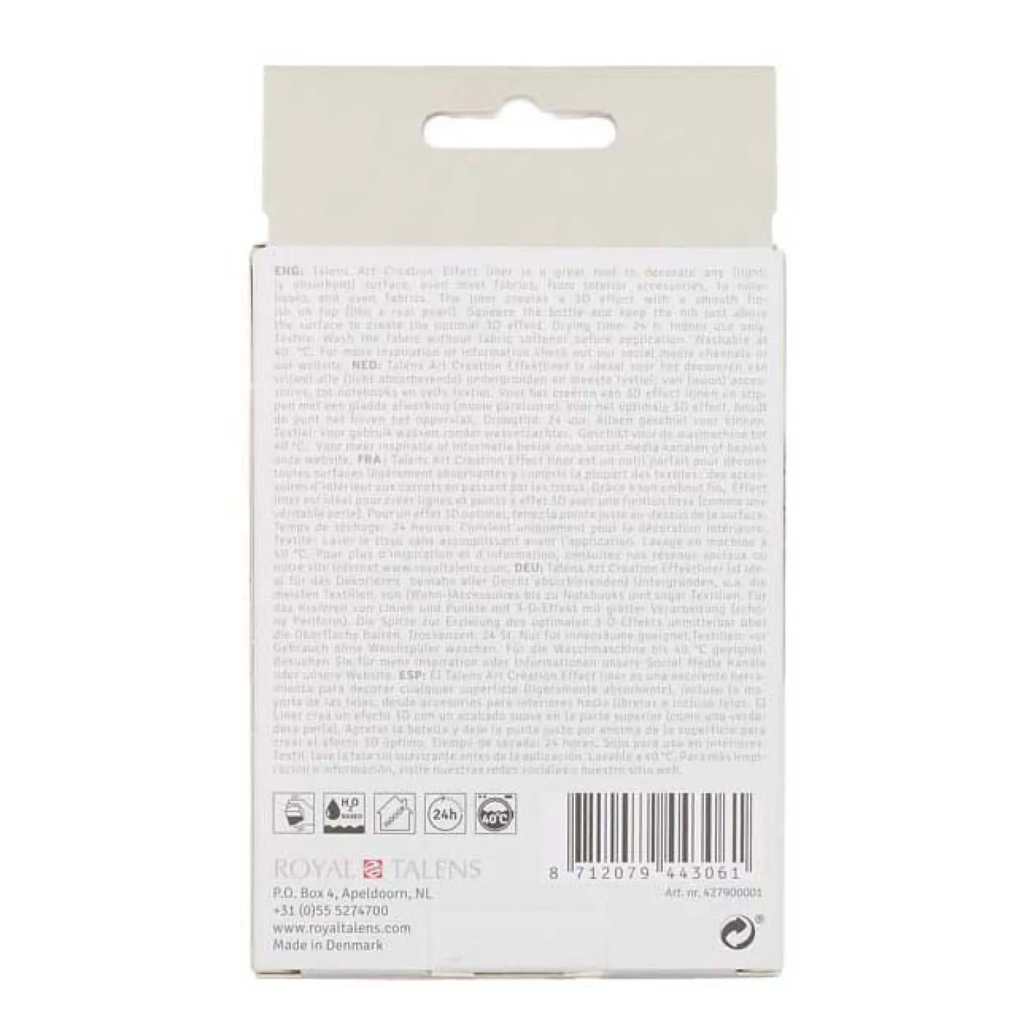 Talens Art Creation Effektliner Set 4x28ml Standaardparel