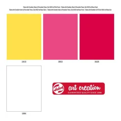 Talens Art Creation Glas & Porseleintransp. 4X30Ml Rozefrost