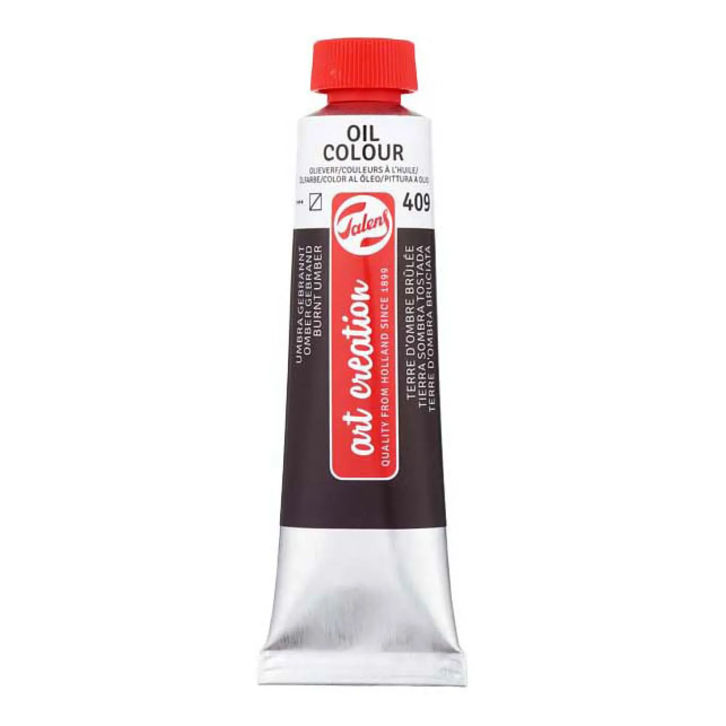 Talens Art Creation Olieverf Tube 40ml Omber Gebrand 409