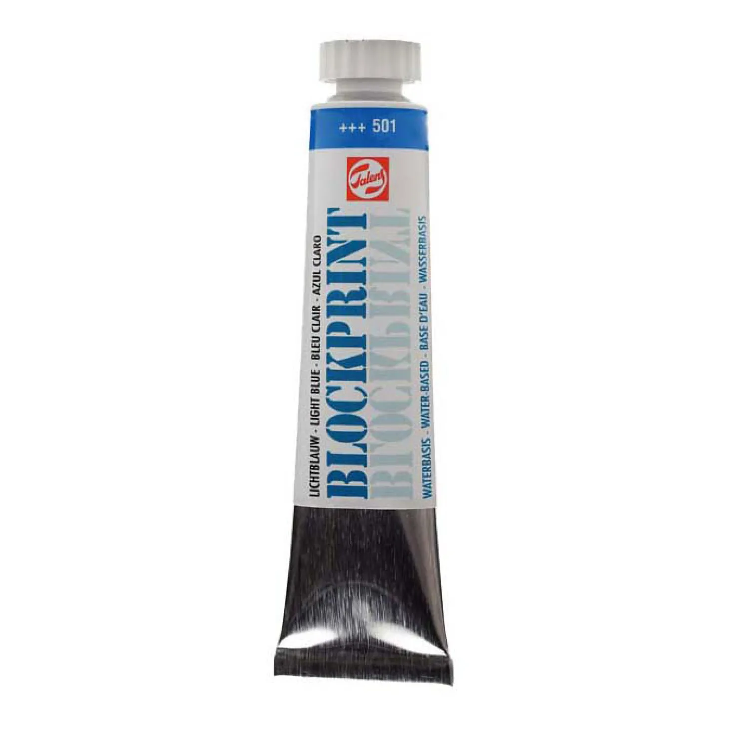Talens Blockprint Tube 20ml Lichtblauw 501