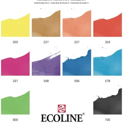 Talens Ecoline Brush Pen, 10st.