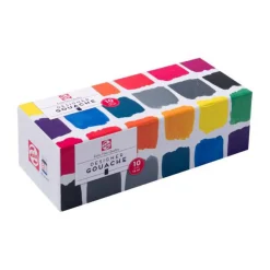 Talens Gouache Extra Fijn Set, 10x16ml Flacons