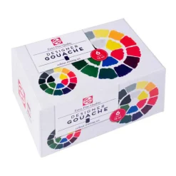 Talens Gouache Extra Fijn Primaire Set, 6x16ml Flacons