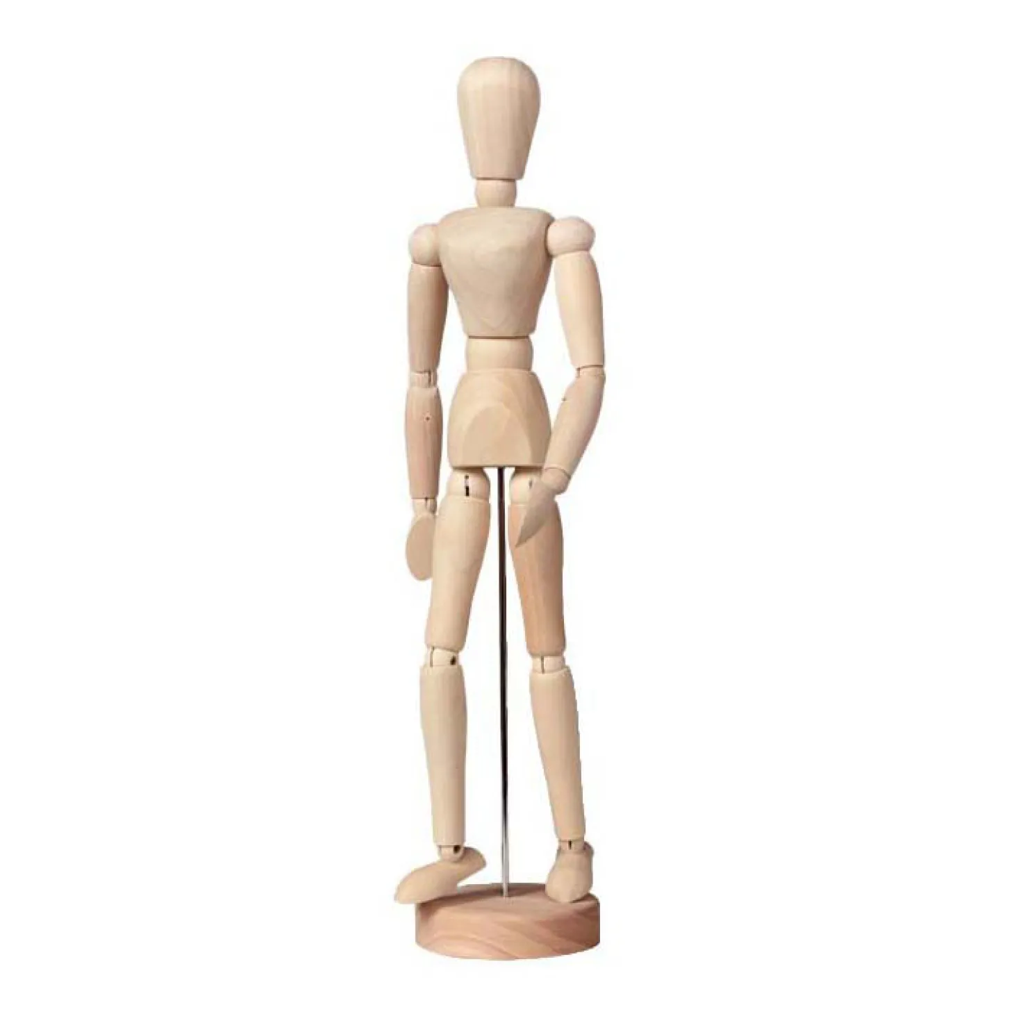 Talens Ledenpop Man 30cm Blank Hout