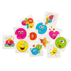 Tattoos Gezichtjes, 12st.