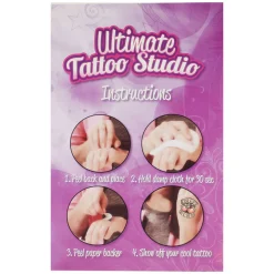 Tattoostickers met Glow in the Dark