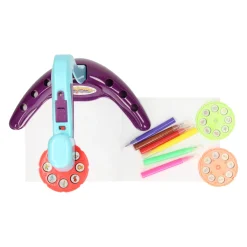 Teken Projector Blauw Paars, 11dlg.