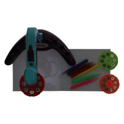 Teken Projector Blauw Paars, 11dlg.