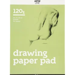 Tekenblok Wit A4 120gr, 30 Vellen