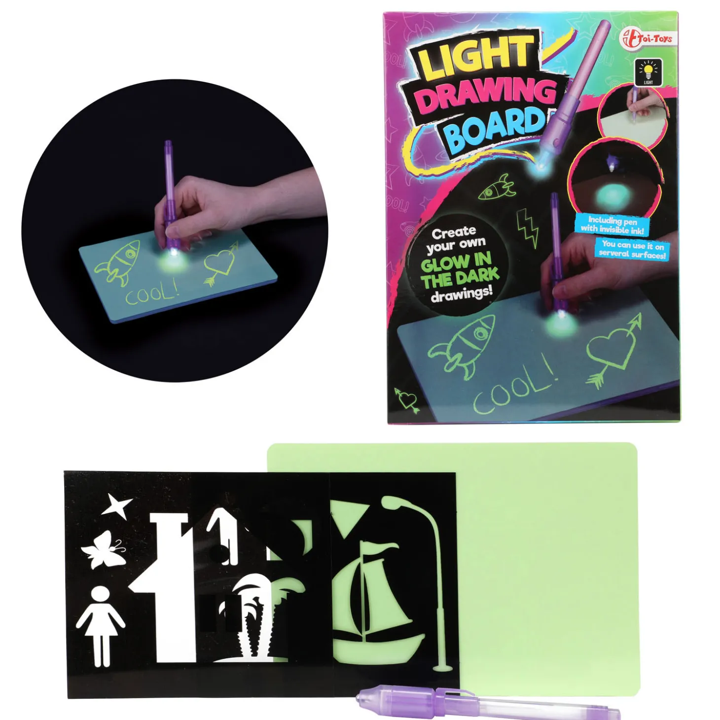 Tekenset Onzichtbare Inkt