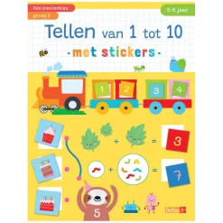 Tellen van 1 Tot 10 met Stickers (5-6 j.)