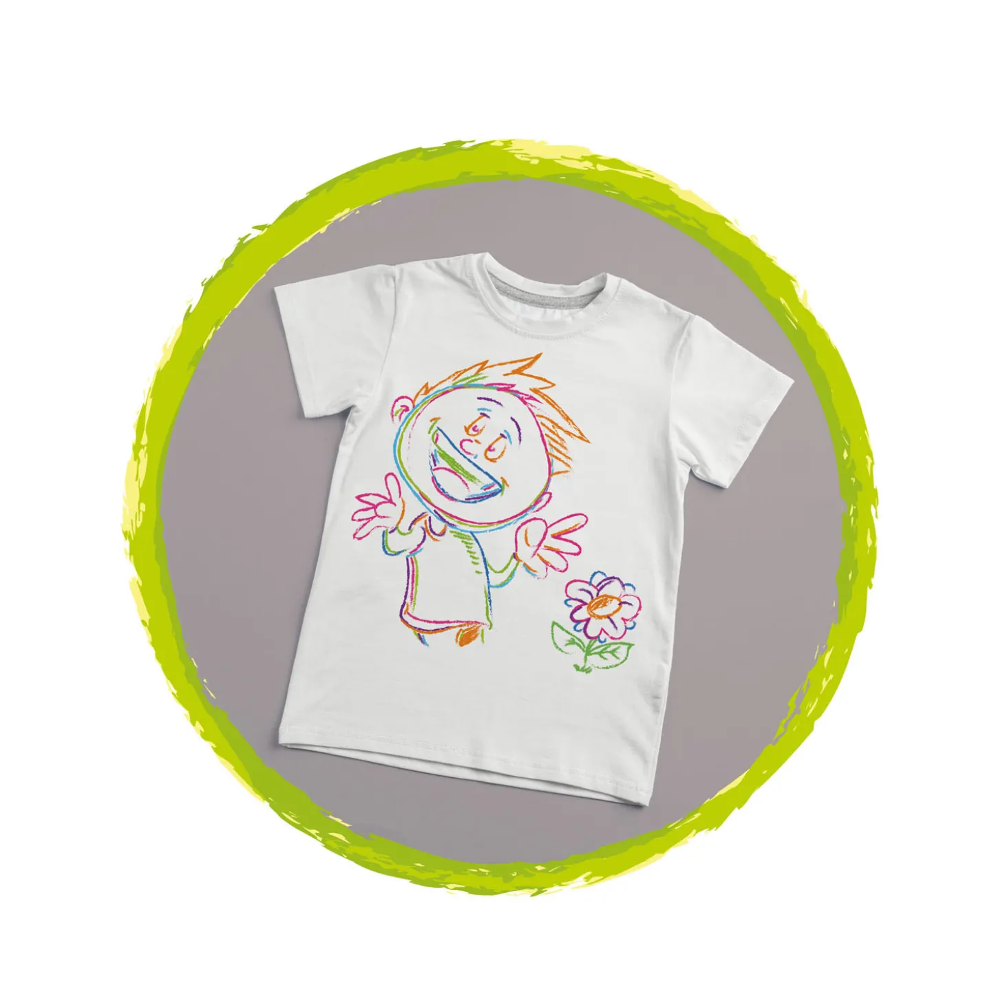 Textielstiften Tropical, 6st.