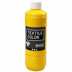 Textielverf - Primaire kleuren, 5x500ml