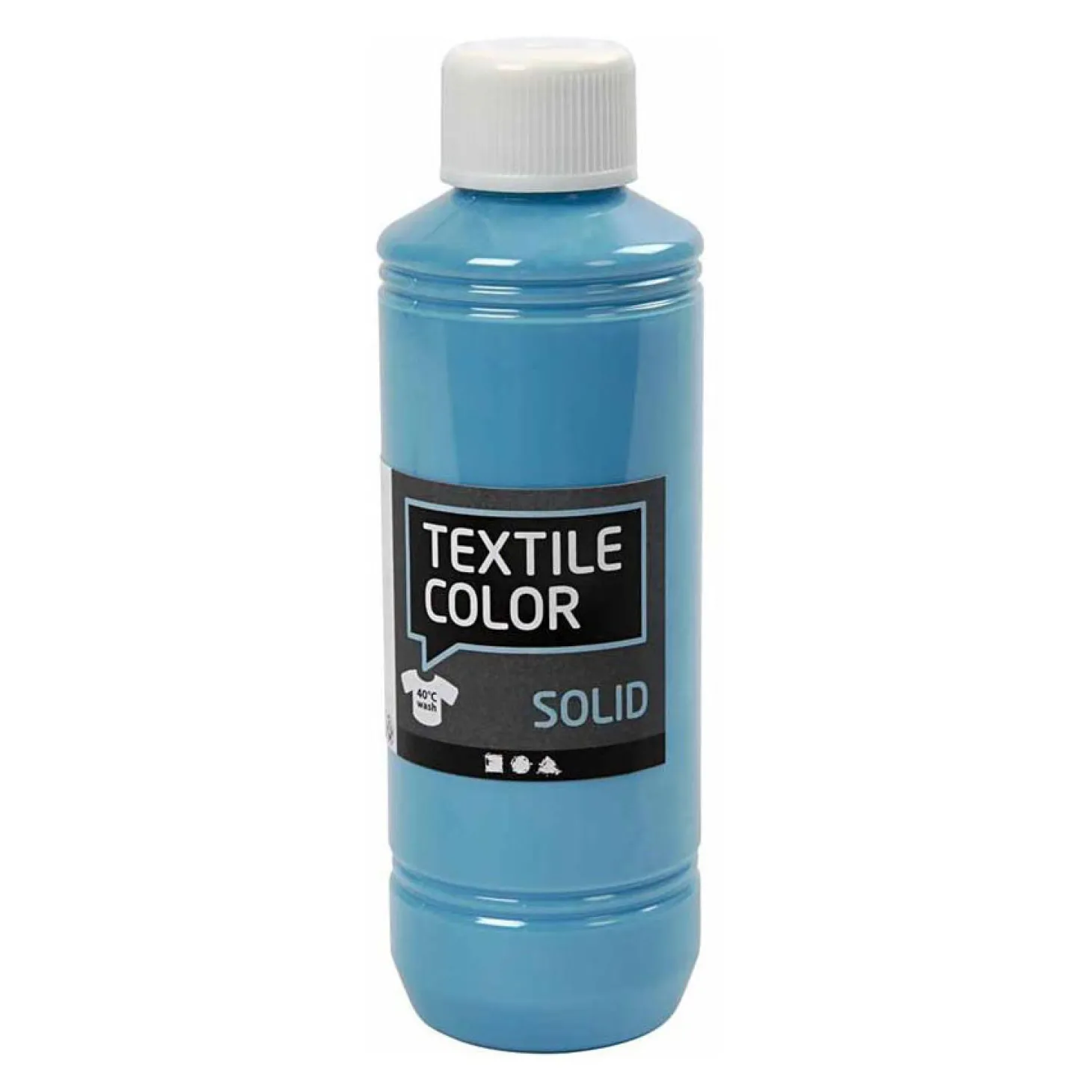 Textile Color Dekkende Textielverf - Turquoise Blauw, 250ml
