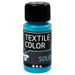 Textile Color Dekkende Textielverf - Turquoiseblauw, 50ml