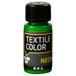 Textile Color Dekkende Textielverf - Neon Groen, 50ml