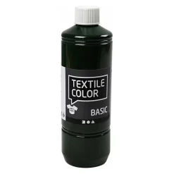 Textile Color Semi-dekkende Textielverf - Olijfgroen, 500ml