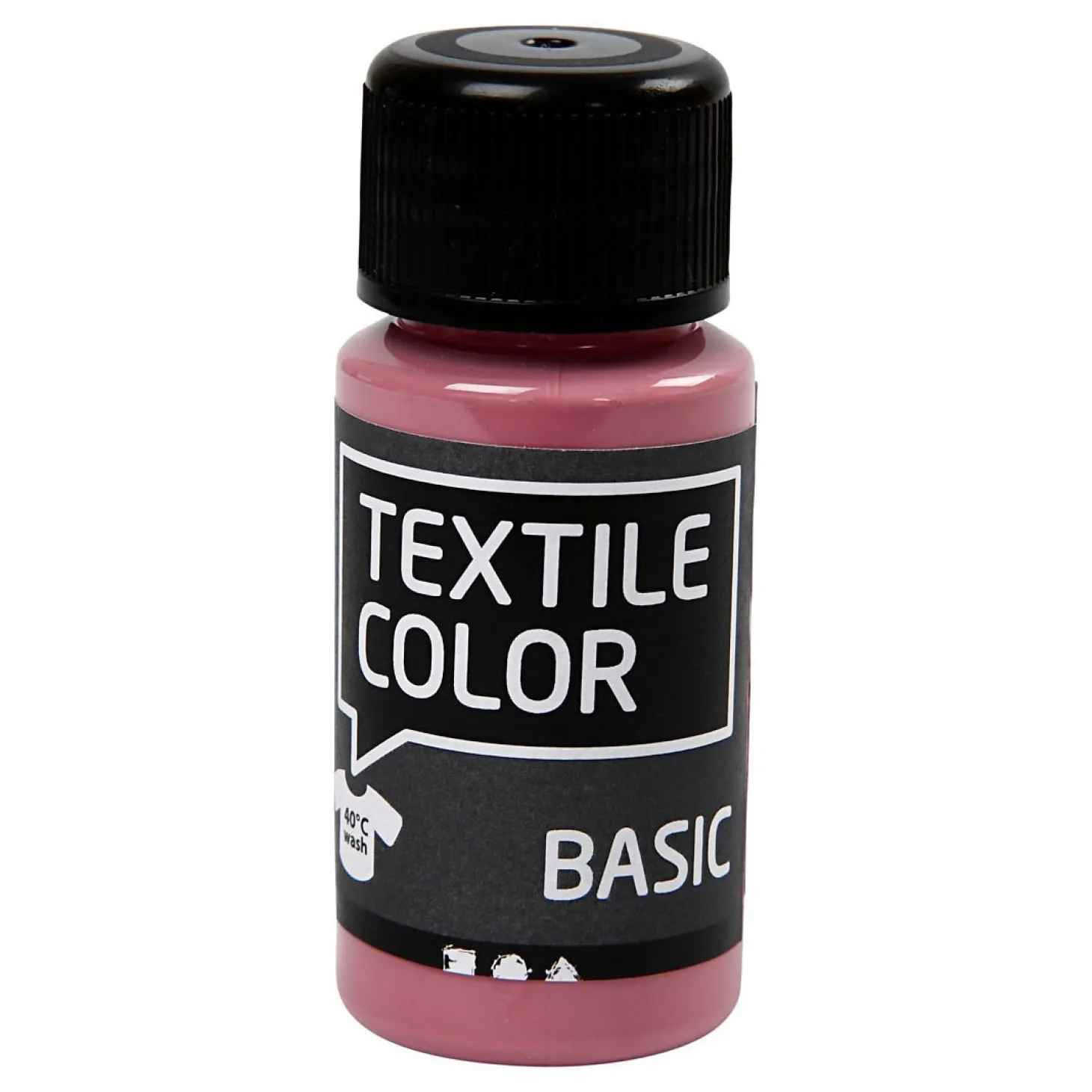 Textile Color Semi-dekkende Textielverf - Donkerroze, 50ml