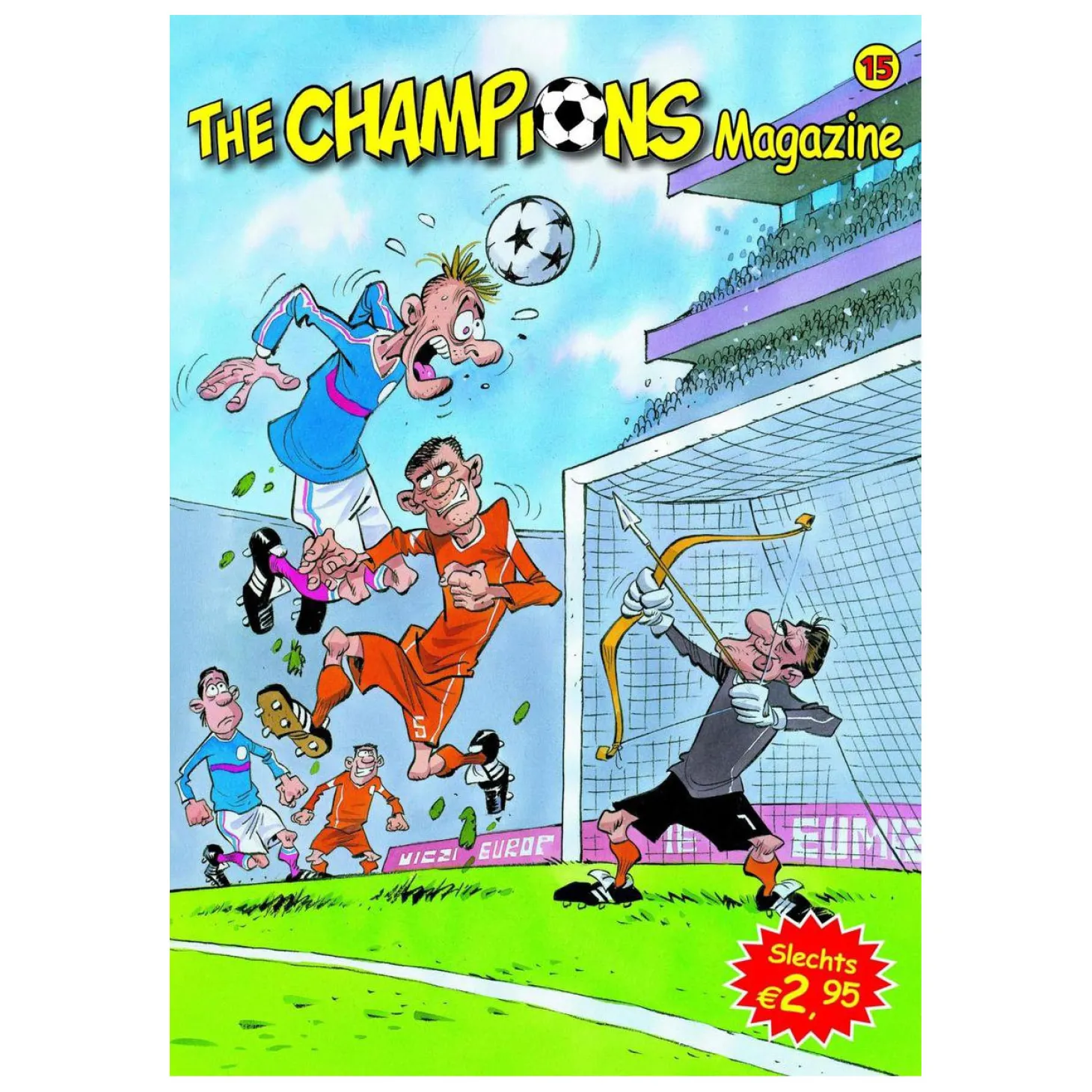 The Champions 15 Stripboek