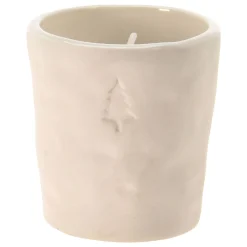 Theelichthouder Kerst Wit, 12st.