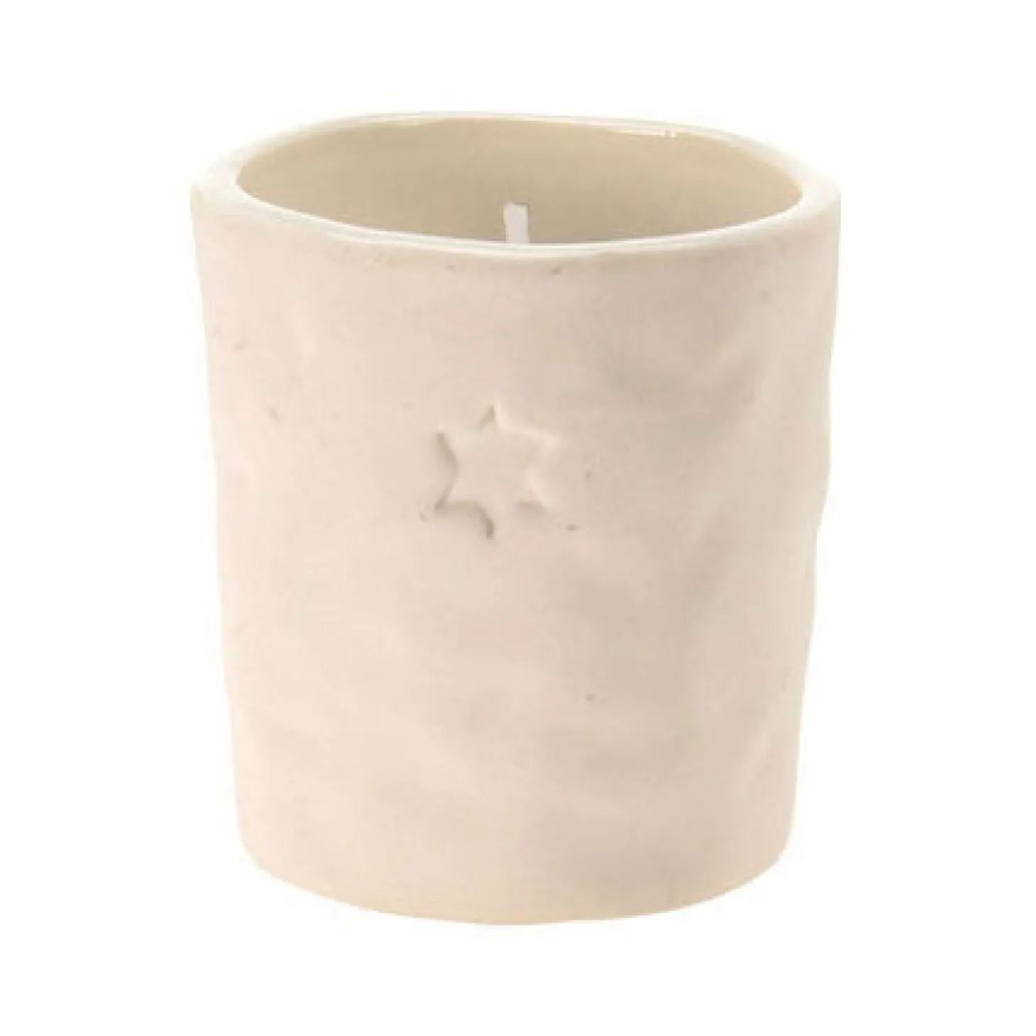 Theelichthouder Kerst Wit, 12st.