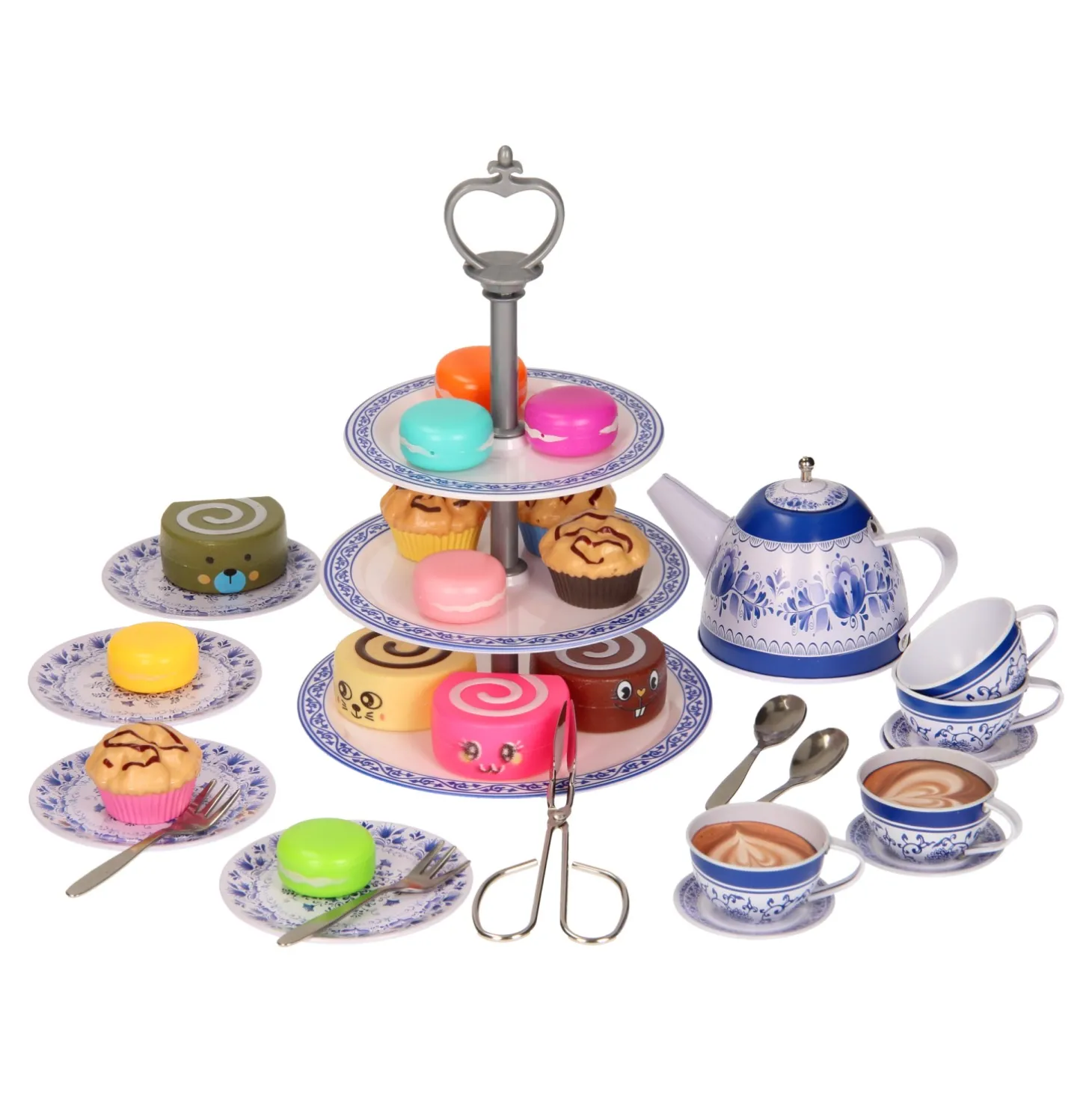 Theeset met Etagère