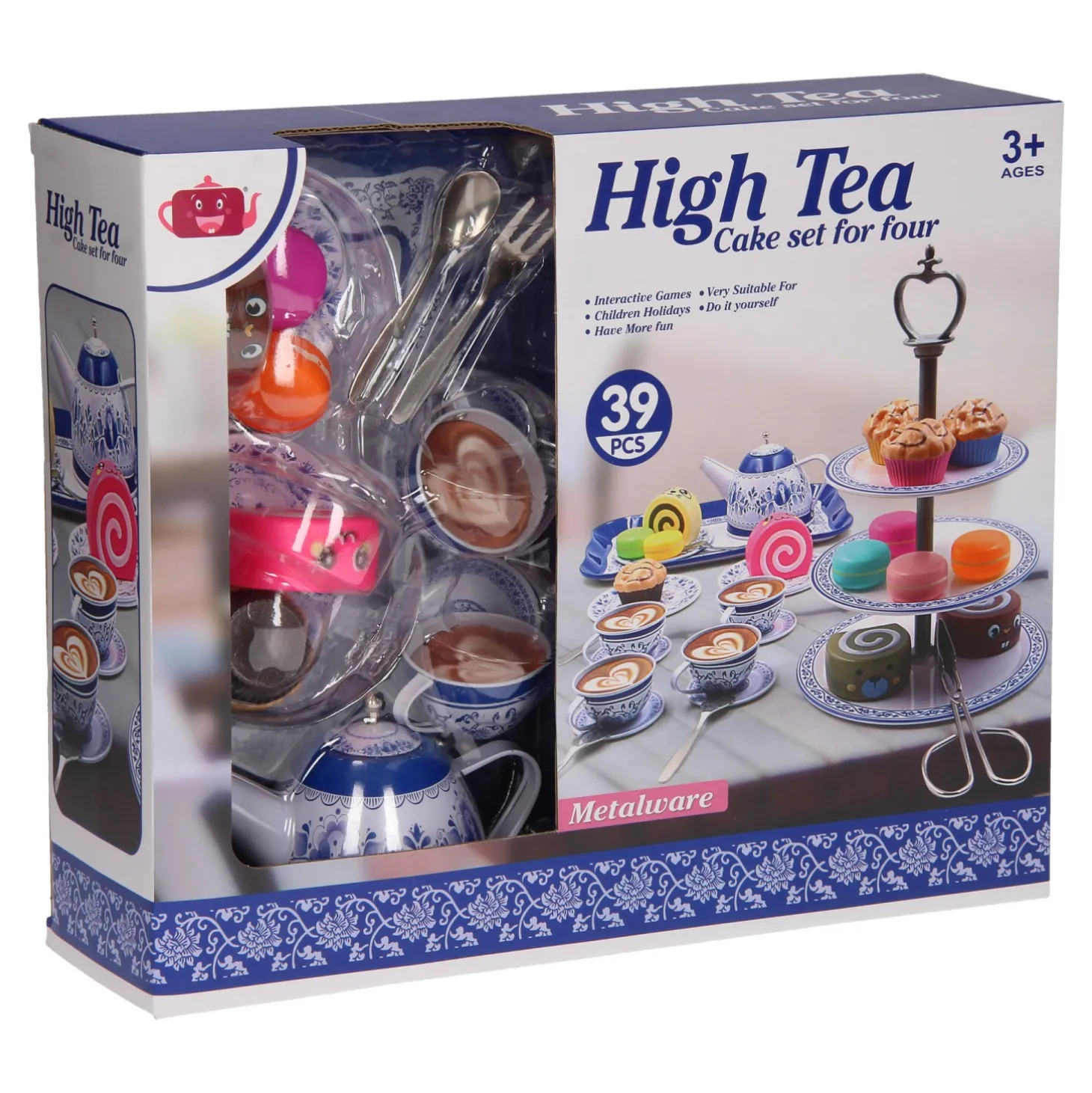 Theeset met Etagère