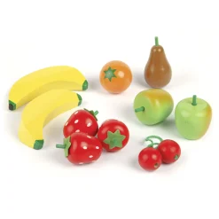 Tidlo Houten Fruit in een Kratje