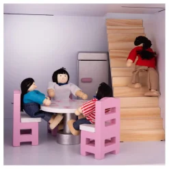 Tidlo Houten Poppenhuis Meubels Keuken, 9dlg.