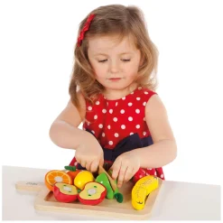 Tidlo Houten Snijfruit Speelset, 16dlg.