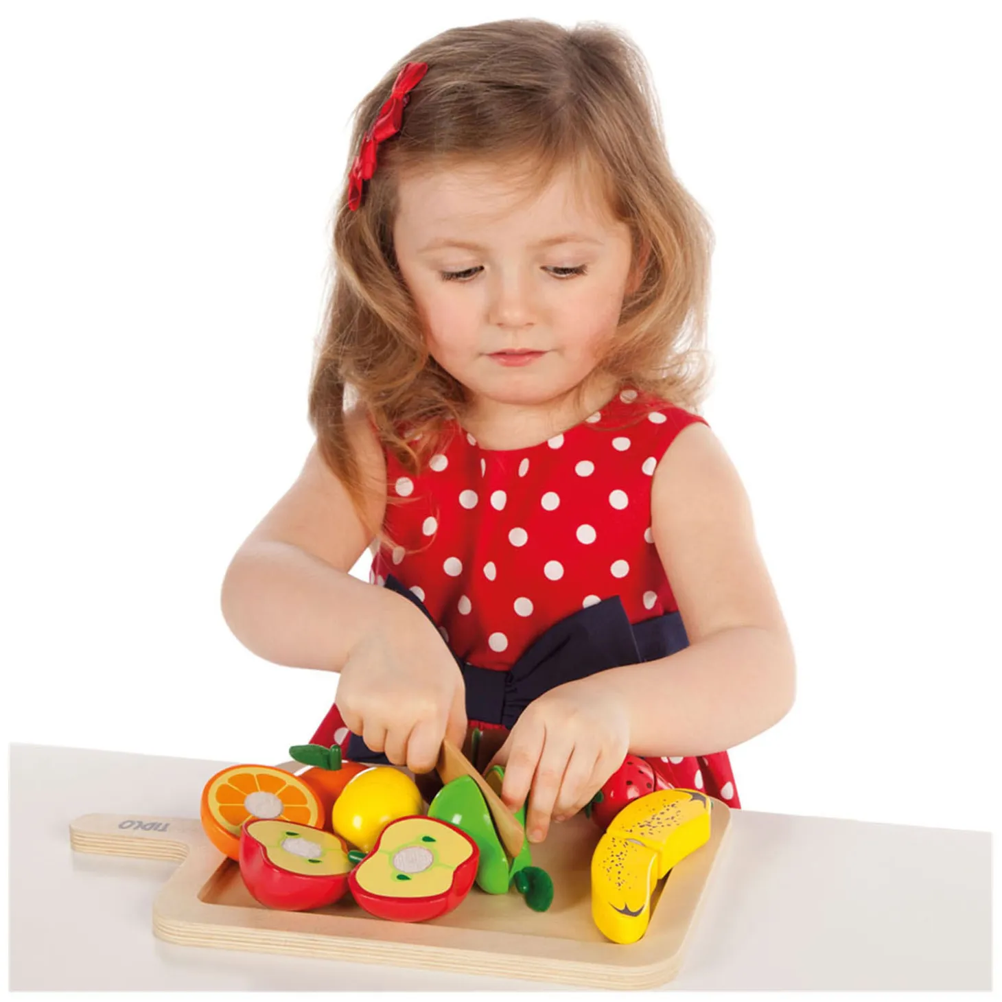 Tidlo Houten Snijfruit Speelset, 16dlg.