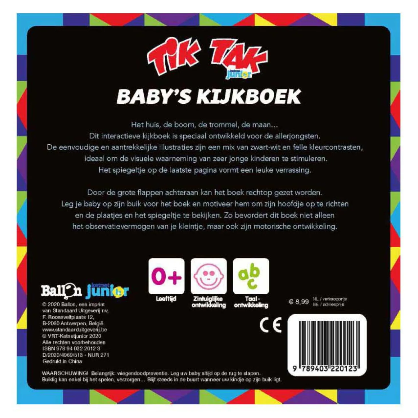 Tik Tak - Baby's Kijkboek 0-6m