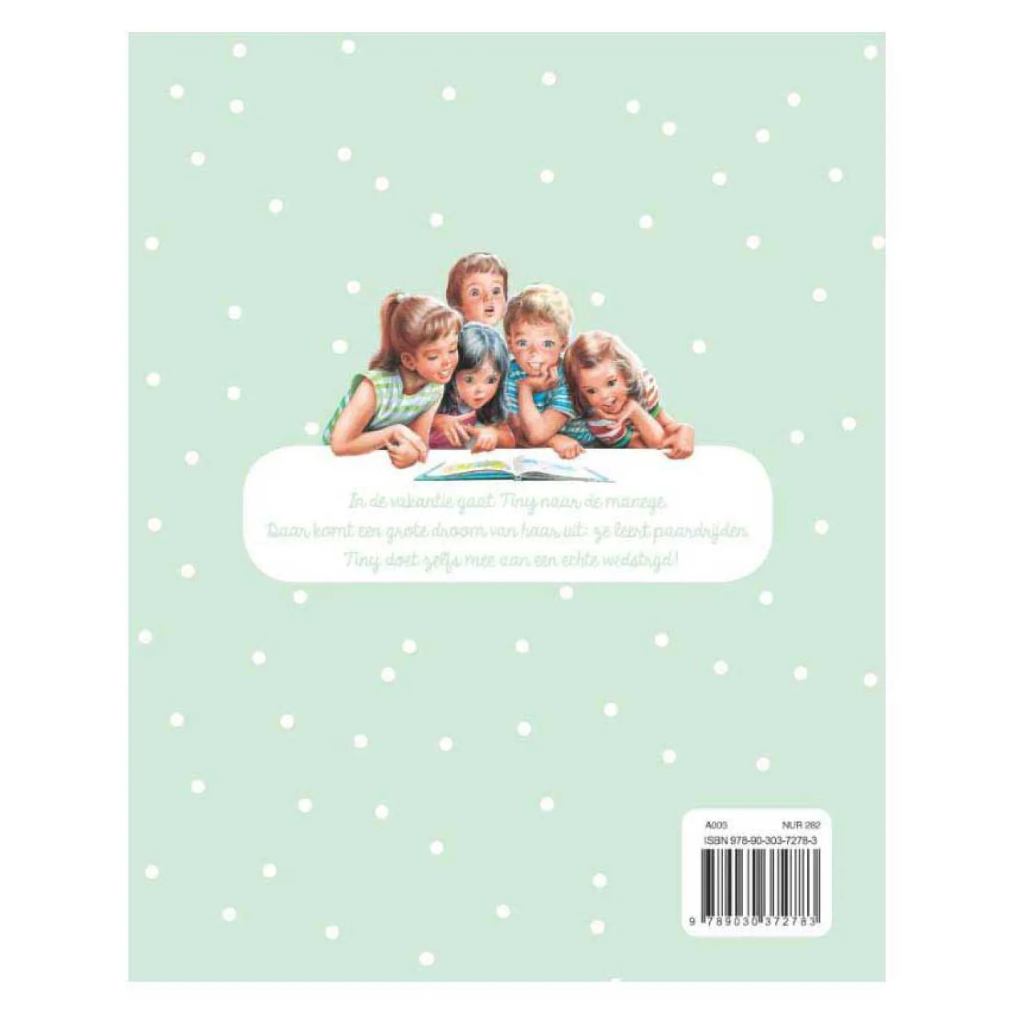 Tiny leert paardrijden