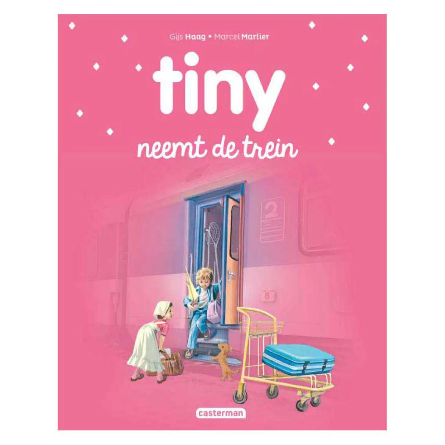 Tiny neemt de trein