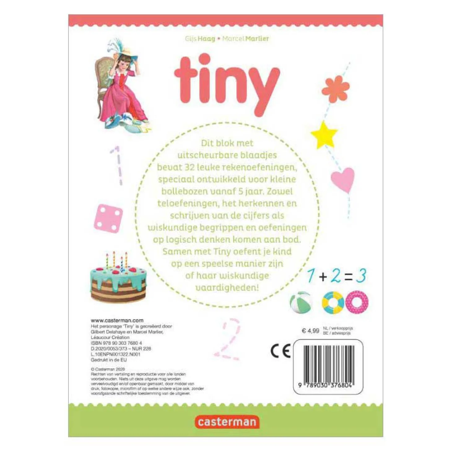 Tiny oefenblok - Ik leer rekenen 5+