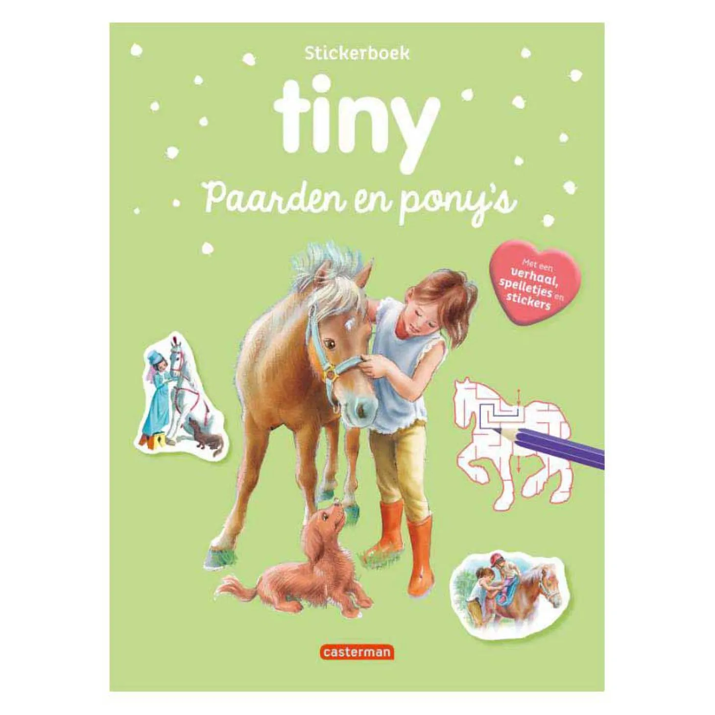 Tiny Stickerboek - Paarden en pony's