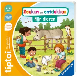 Tiptoi Boek Zoeken en Ondekken Mijn Dieren