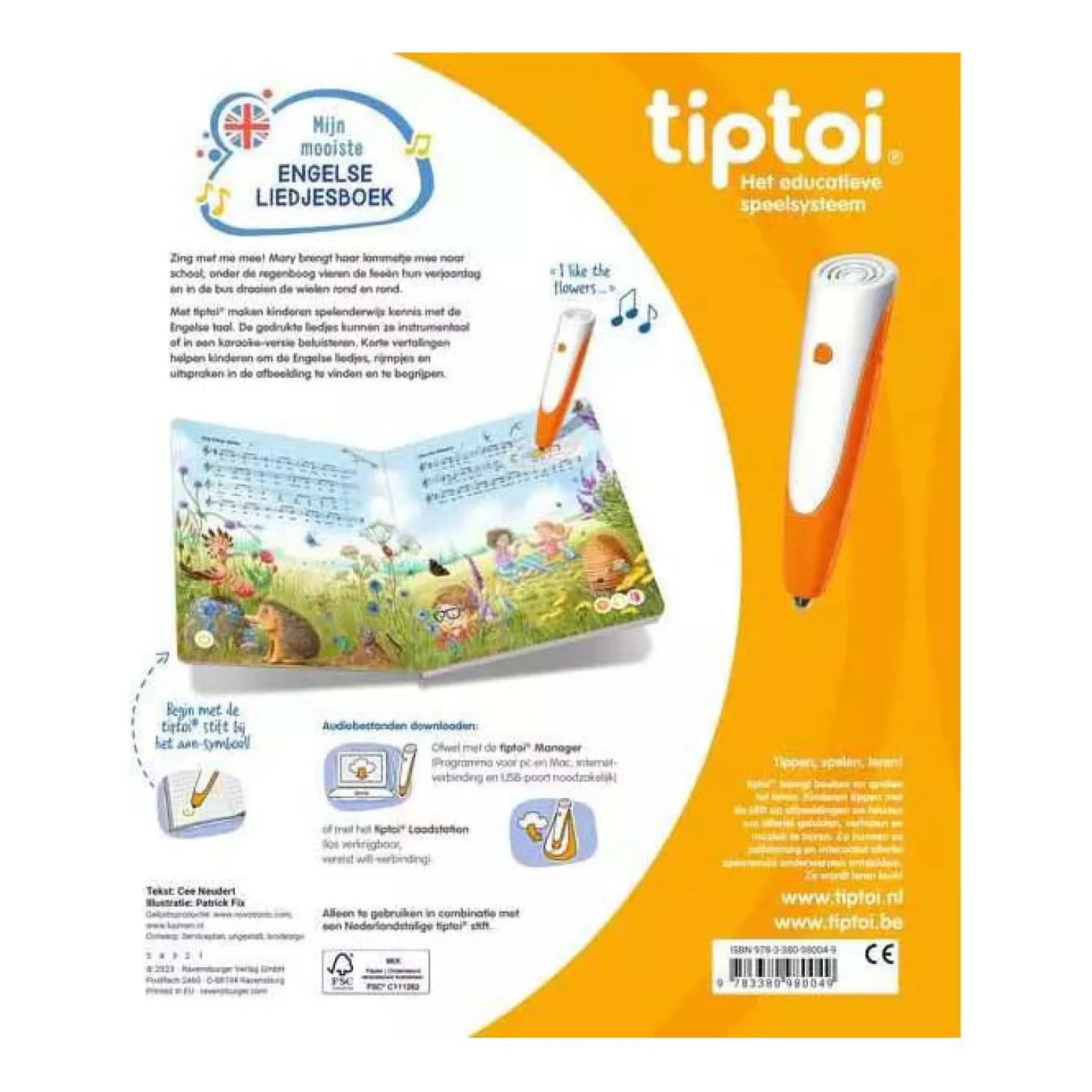 Tiptoi Mijn Mooiste Engelse Liedjesboek