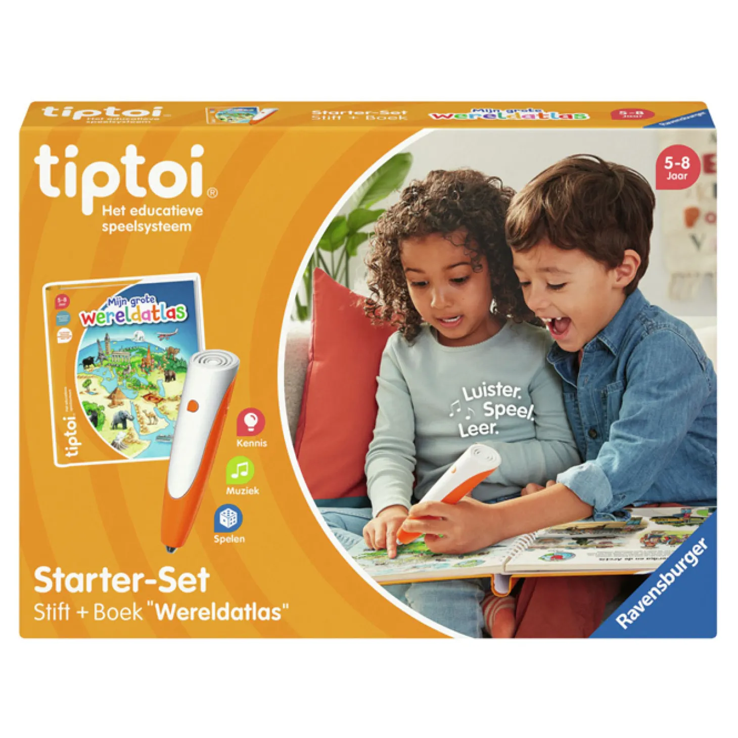 Tiptoi Starterset Mijn Grote Wereldatlas