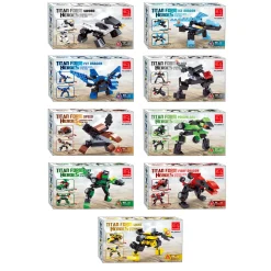 Titans Robot Bouwblokjes Bouwset 3-in-1