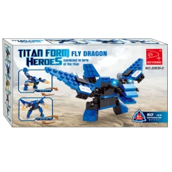 Titans Robot Bouwblokjes Bouwset 3-in-1