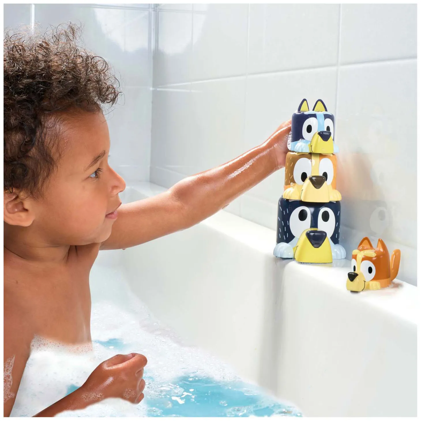 Tomy Bluey Familie Badbekers, 4dlg.