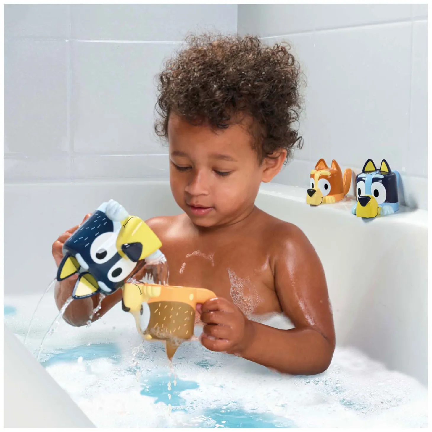 Tomy Bluey Familie Badbekers, 4dlg.